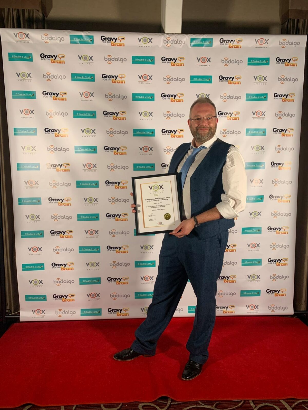 David Holmes bei den Vox Awards 2021